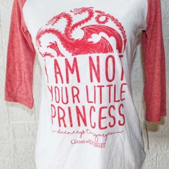 Game of Thrones Baseball Tshirt Daenerys Targaryen - Picture 3 of 12